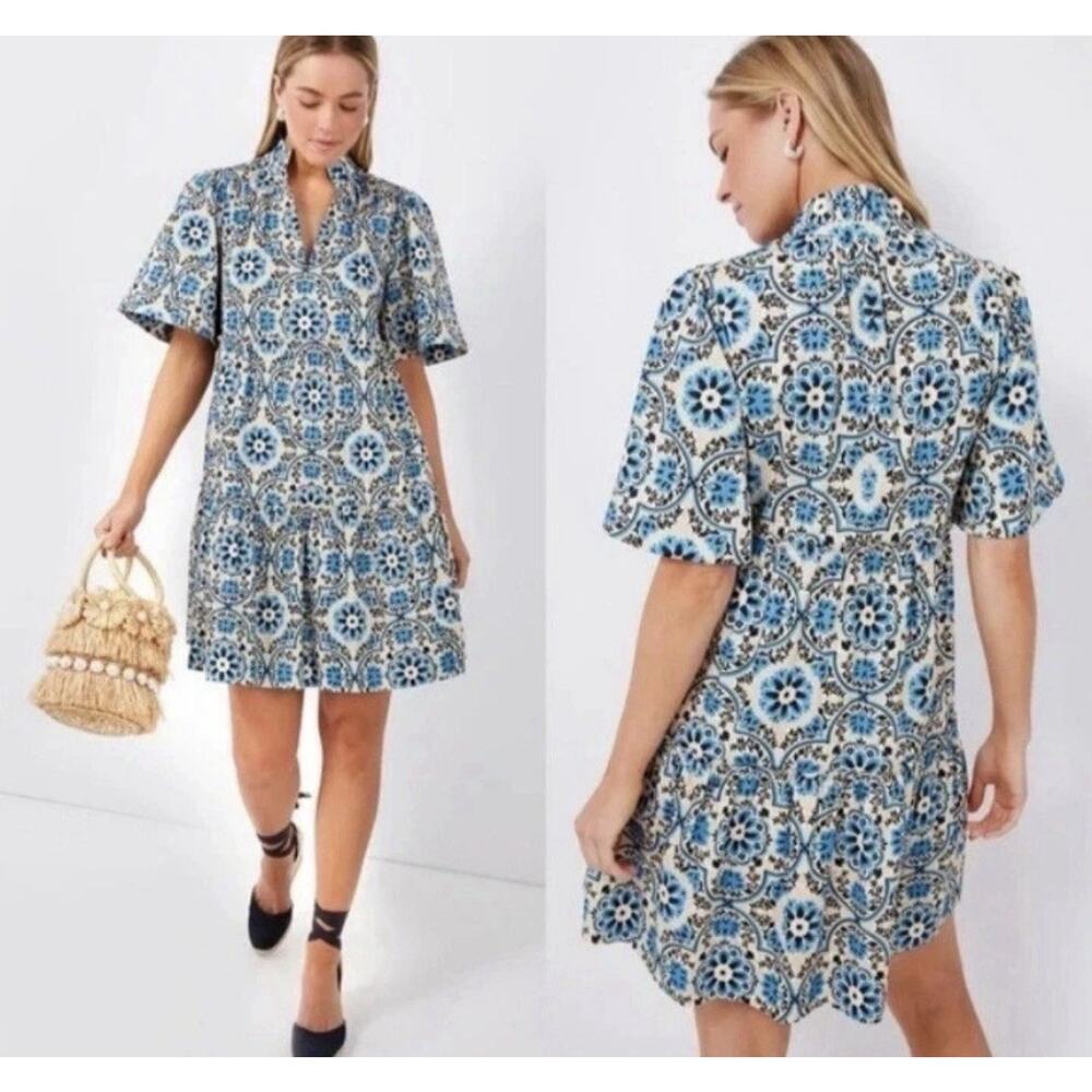 Tuckernuck Golden Medallion Crawford Dress Size Medium - Picture 3 of 10